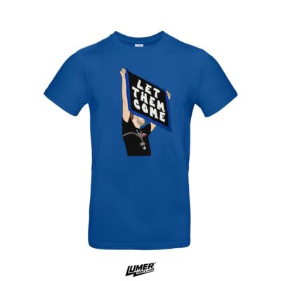 KK Alkar "Let Them Come" - Royal Blue Majica