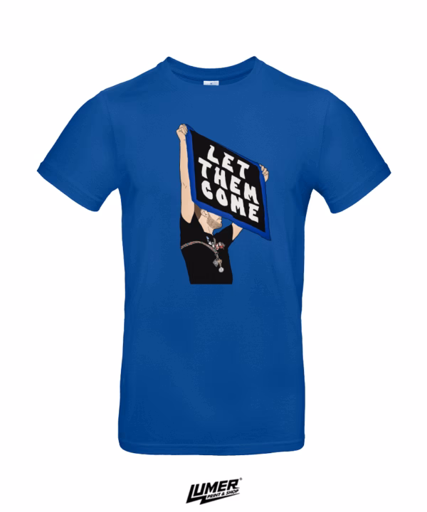 KK Alkar "Let Them Come" - Royal Blue Majica