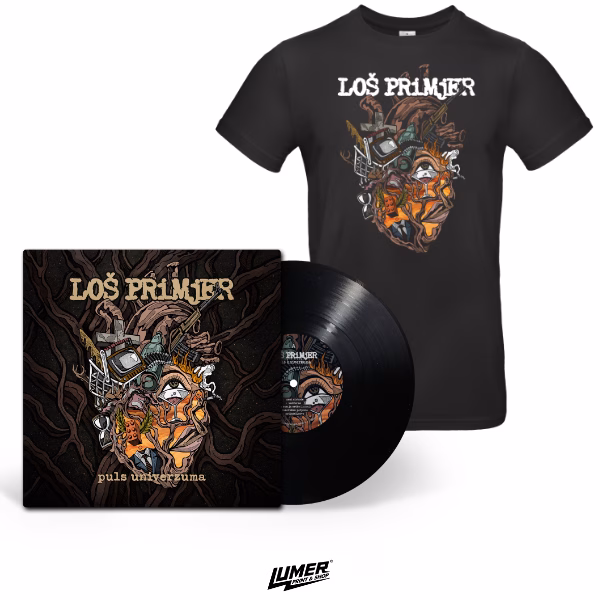 Loš Primjer LP + T-shirt - Black
