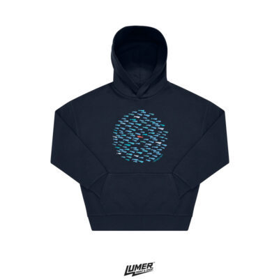Uvik Kontra Oversized Hoodie Navy