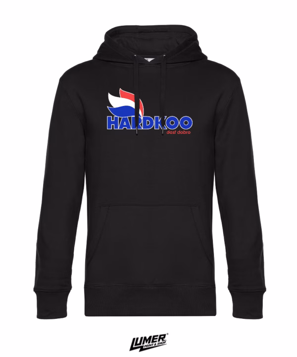 Hardkoo Crni hoodie