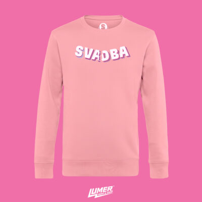 Svadba - Crewneck Roza