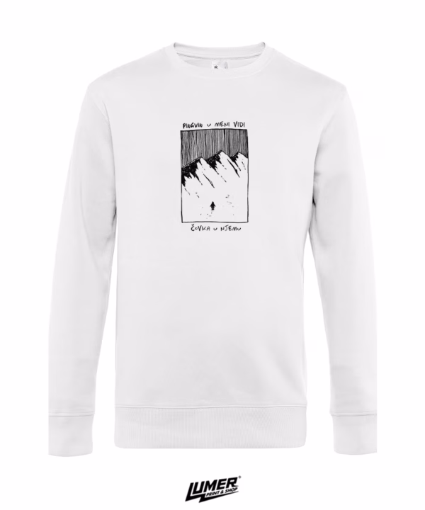 Pingvin u meni - Crewneck - Slika 2