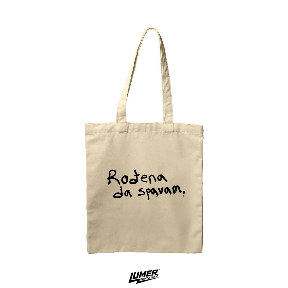 Rođena da spavam - Natural Torba