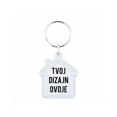 Privjesak Kućica sa Tvojim Dizajnom