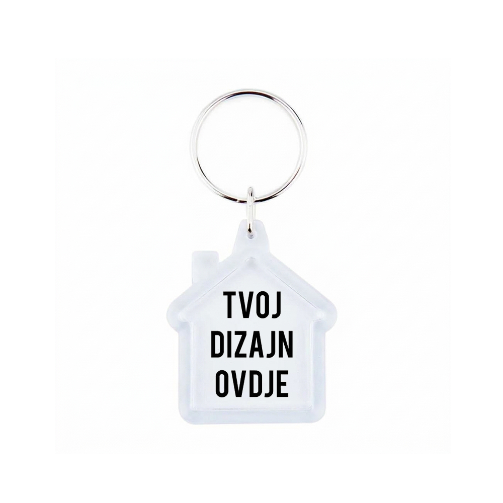 Privjesak Kućica sa Tvojim Dizajnom
